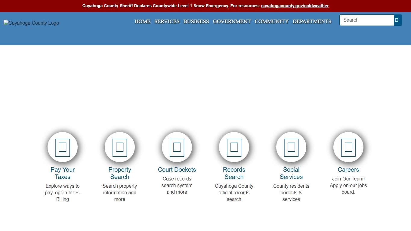 The Official Government Website of Cuyahoga County, Ohio